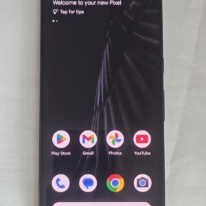 Google Pixel 7 Pro - 128 GB - Obsidian/Hazel (Unlocked) LIGHT SCREEN BURN