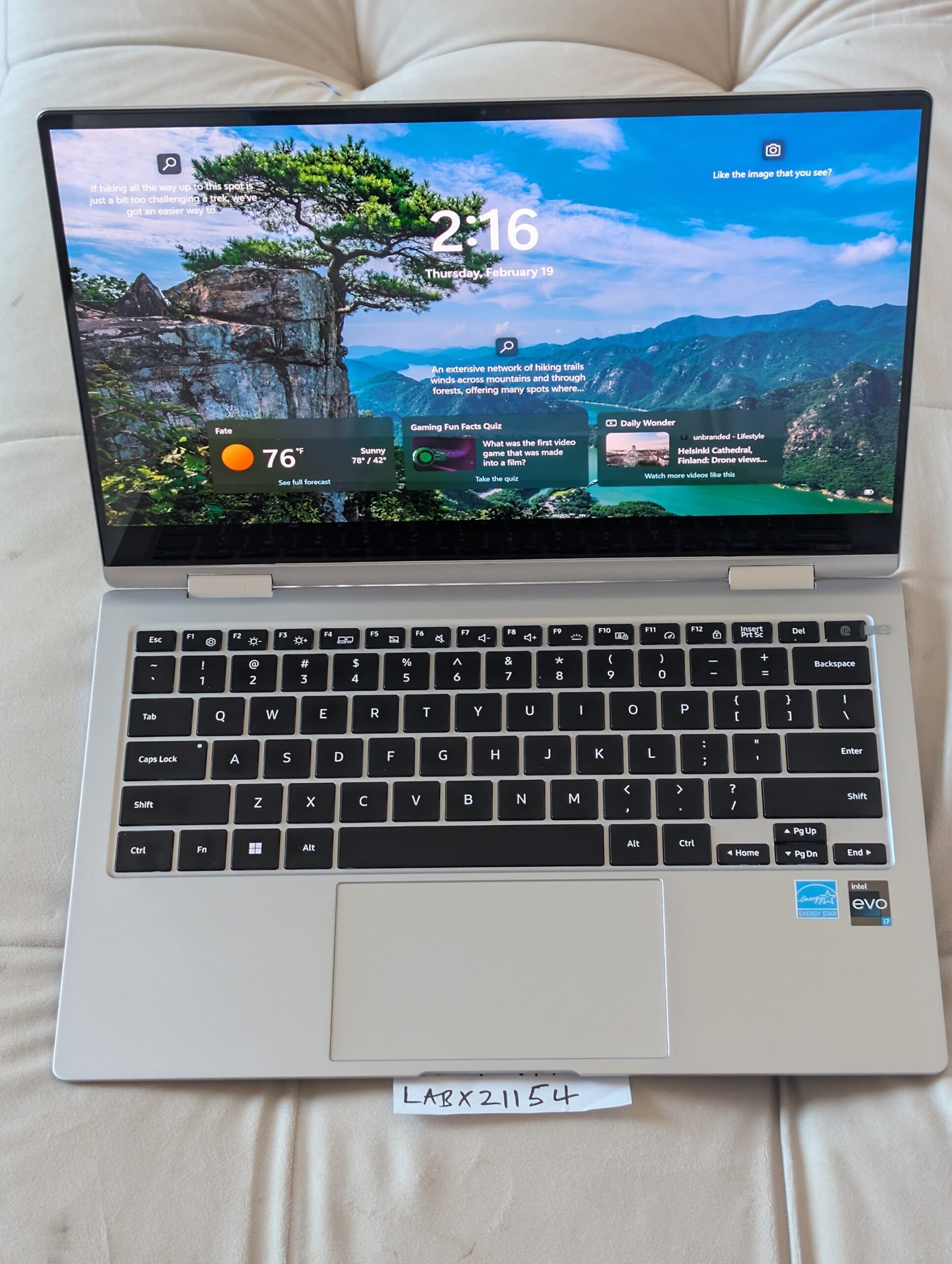 Samsung Galaxy Book2 Pro 360 13.3" FHD Touch - i7-1260P - 16GB RAM - 512GB SSD